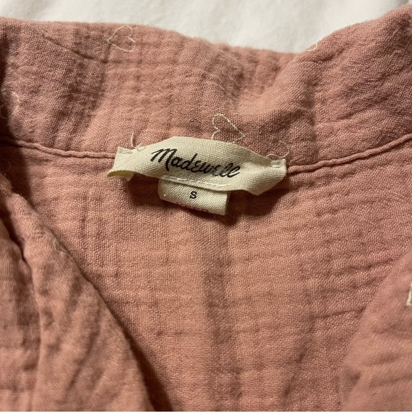 Madewell Lightestspun Oversized Blouse in‎ Open Hearts - Picture 9 of 10